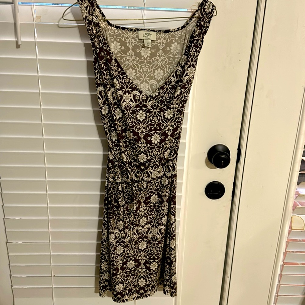 PETITE cute dress for the spring/summer with tie at waist